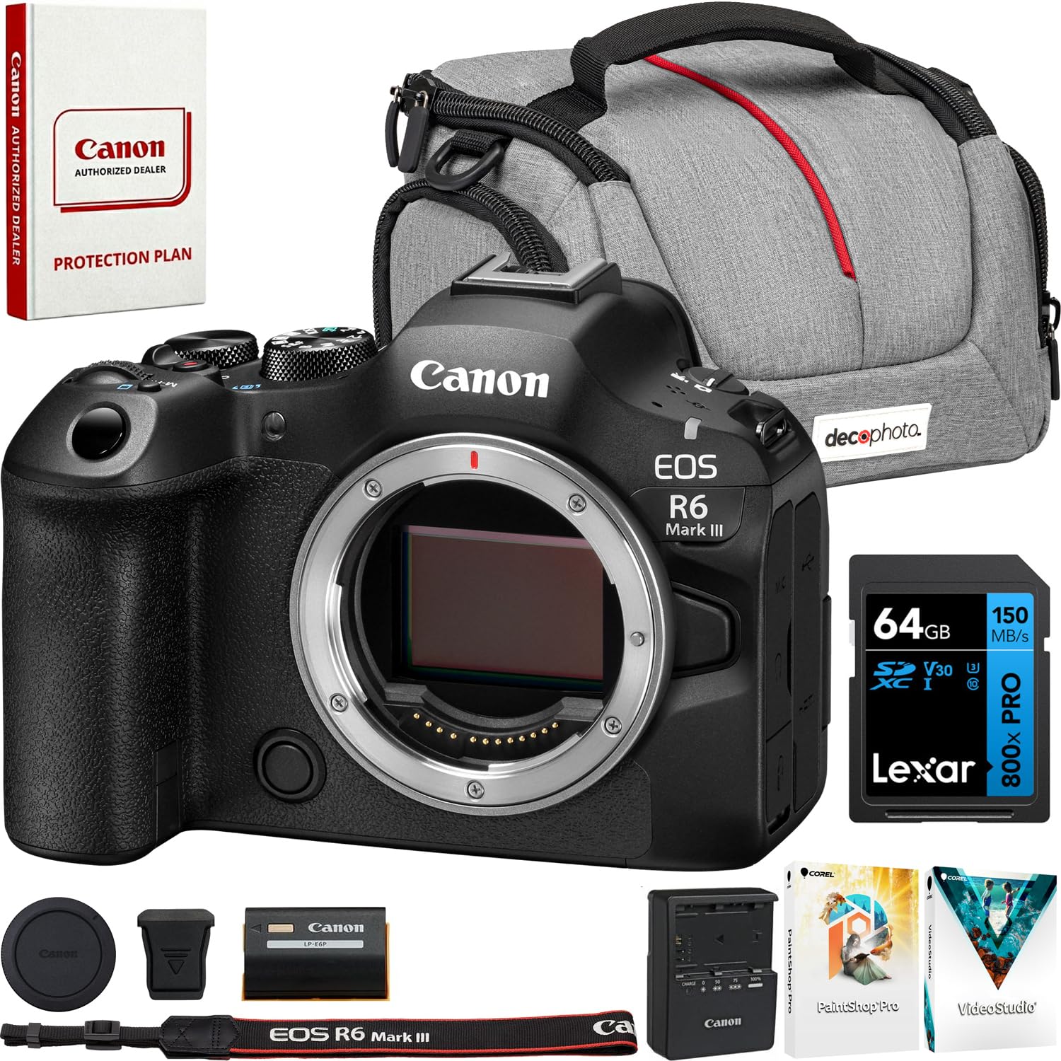 Amazon.com : Canon EOS R6 Mark III Mirrorless Camera (Body